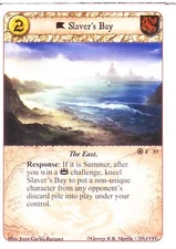 3 x Slaver's Bay AGoT LCG 1.0 Game of Thrones Fire and Ice 37