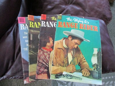The Flying A's - Range Rider - Golden Era 10 Cent Dell Comics - Select    T