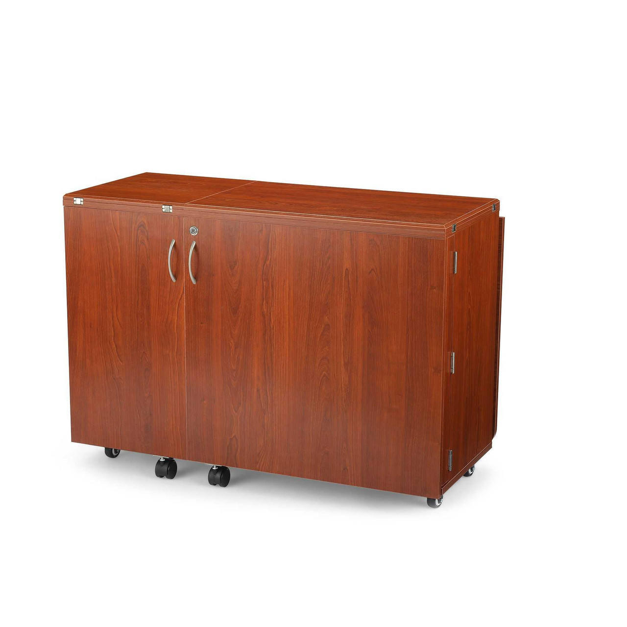 Kangaroo Kabinets - Wallaby II Sewing and Serger Cabinet in Teak