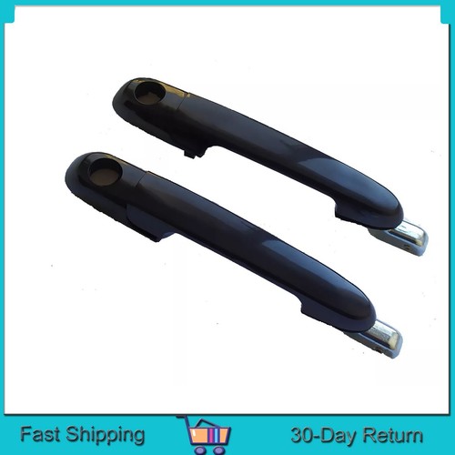 For Hyundai Accent 06-11 Exterior Outside Front Left Right Side Door Handle 2Pcs - Picture 2 of 13