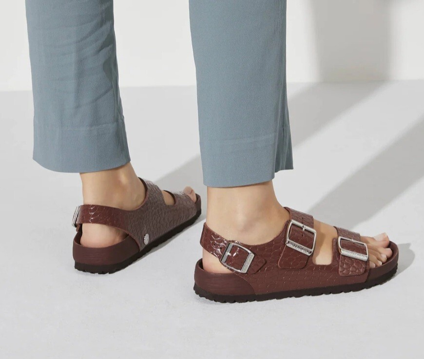 【新品未使用】BIRKENSTOCK Milano Rivet Logo Milano Embossed Leather Emboss white | BIRKENSTOCK