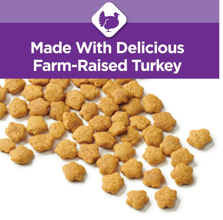 Comida seca para gatos Purina Cat Chow suave y sensible estómago, pavo, 3,15 lb 2 PAQUETES Foto 2 de 3