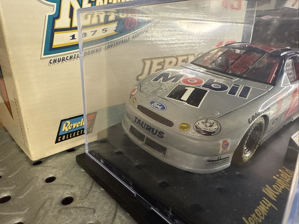 1999 Revell NASCAR #12 Jeremy Mayfield Mobil 1 125th Kentucky Derby Taurus 1:24 - Image 3 of 4