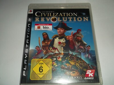 Sid Meier's Civilization: Revolution (Sony PlayStation 3, 2008) PS3         Sp27