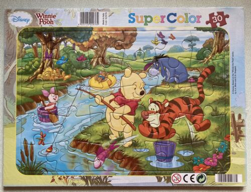 Disney Winnie the Pooh Cod. 92976 Supercolor 2x30 Piece Jigsaw Puzzle NEW-SEALED - Picture 1 of 8