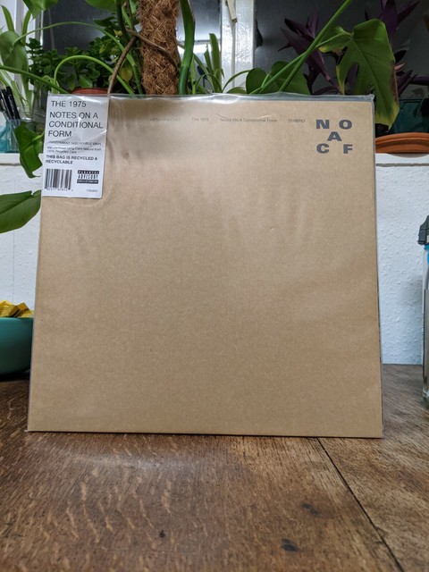 The 1975 Notes On A Conditional Form Transparent Clear 2 X Vinyl LP 