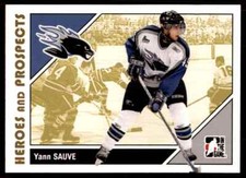 2007-08 In The Game Heroes and Prospects Yann Sauve Saint John Sea Dogs #50