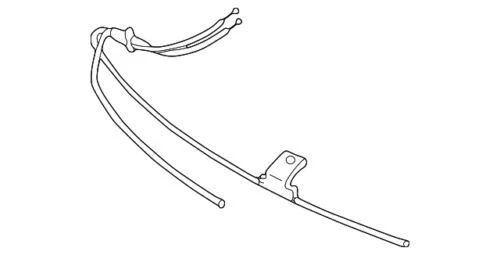 Genuine Land-Rover Release Cable ALR6989