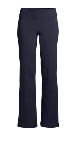 athletic works women dri more core athleisure bootcut yoga pants blue size S(4-6