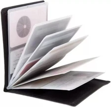 Wonder Wallet Inserts 12 Page Plastic Amazing Slim Comfortable RFID Blocking NEW