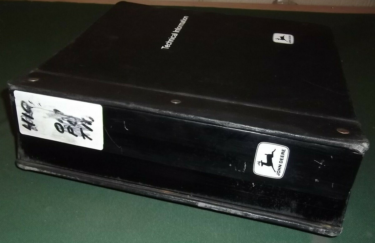 JOHN DEERE 410B 510B 410C 510C BACKHOE TECHNICAL SERVICE REPAIR