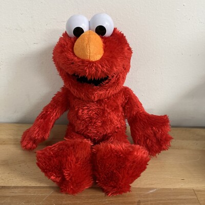 Sesame Street Tickliest Tickle Me Elmo, Laughing, Talking, 14-Inch Elmo  Plush