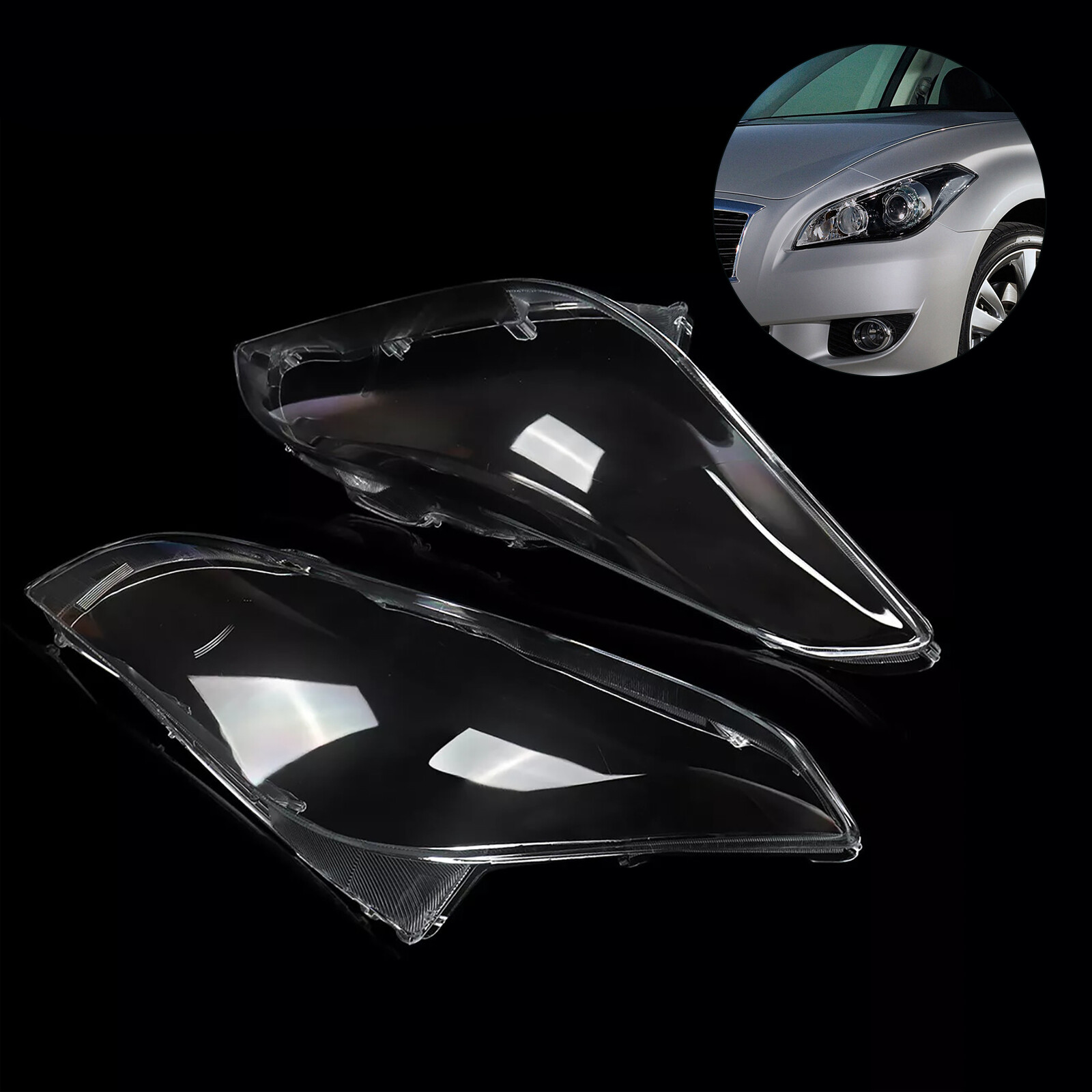 Headlight Headlamp Lens Shell Cover Clear For Infiniti M25 M35 M37 M56 11-2012 U
