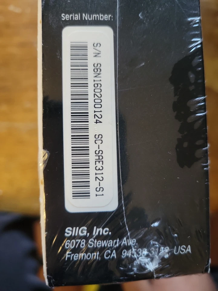 NEW Sealed SIIG eSATA II PCIe Pro RAID SC-SAE312-S1 - Image 4 of 4