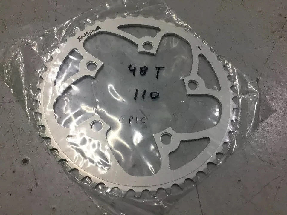 Plato Blackspire Epic 48T 110 Hecho en Canadá Nuevo de Lote Antiguo Foto 2 de 4