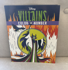 Editors of Thunder Bay Press Disney Villains Color-By-Number (Paperback)