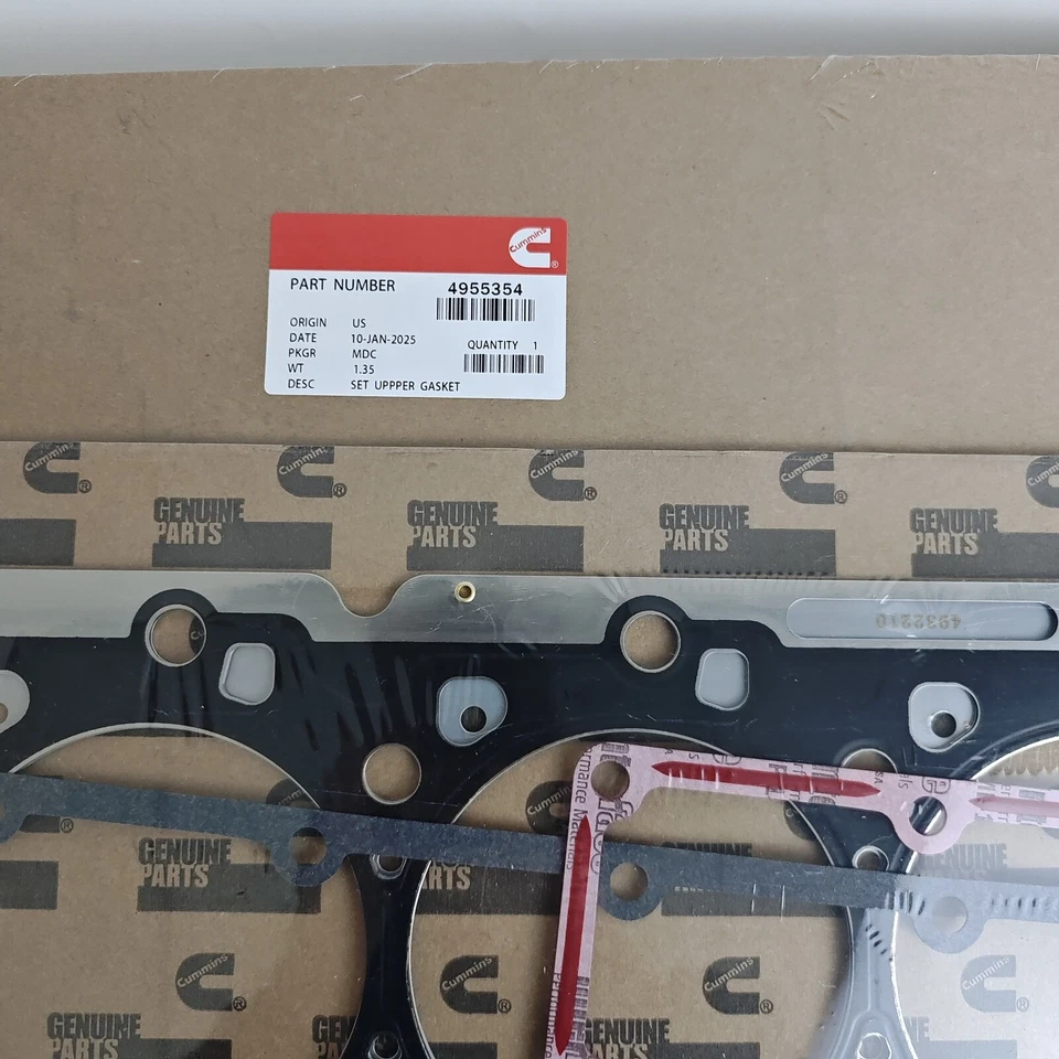 Juego de juntas de culata diésel Cummins para Dodge Ram 6.7 6.7L 07-12 4955354 Foto 3 de 4