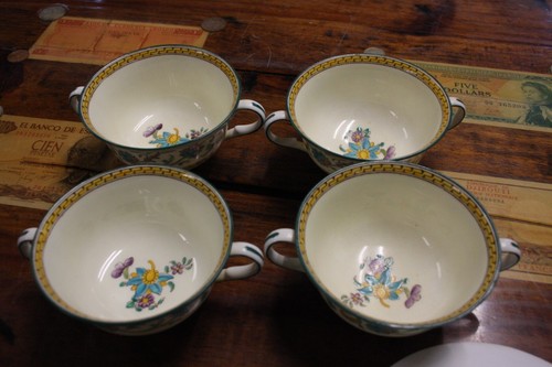 Vintage Wedgwood consomme or bouillon cups set of 4 - Picture 12 of 17