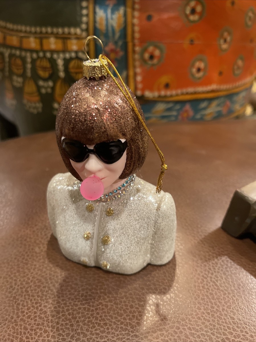 クリスマス ガラス オーナメント アナ ウィンツアー ANNA WINTOUR