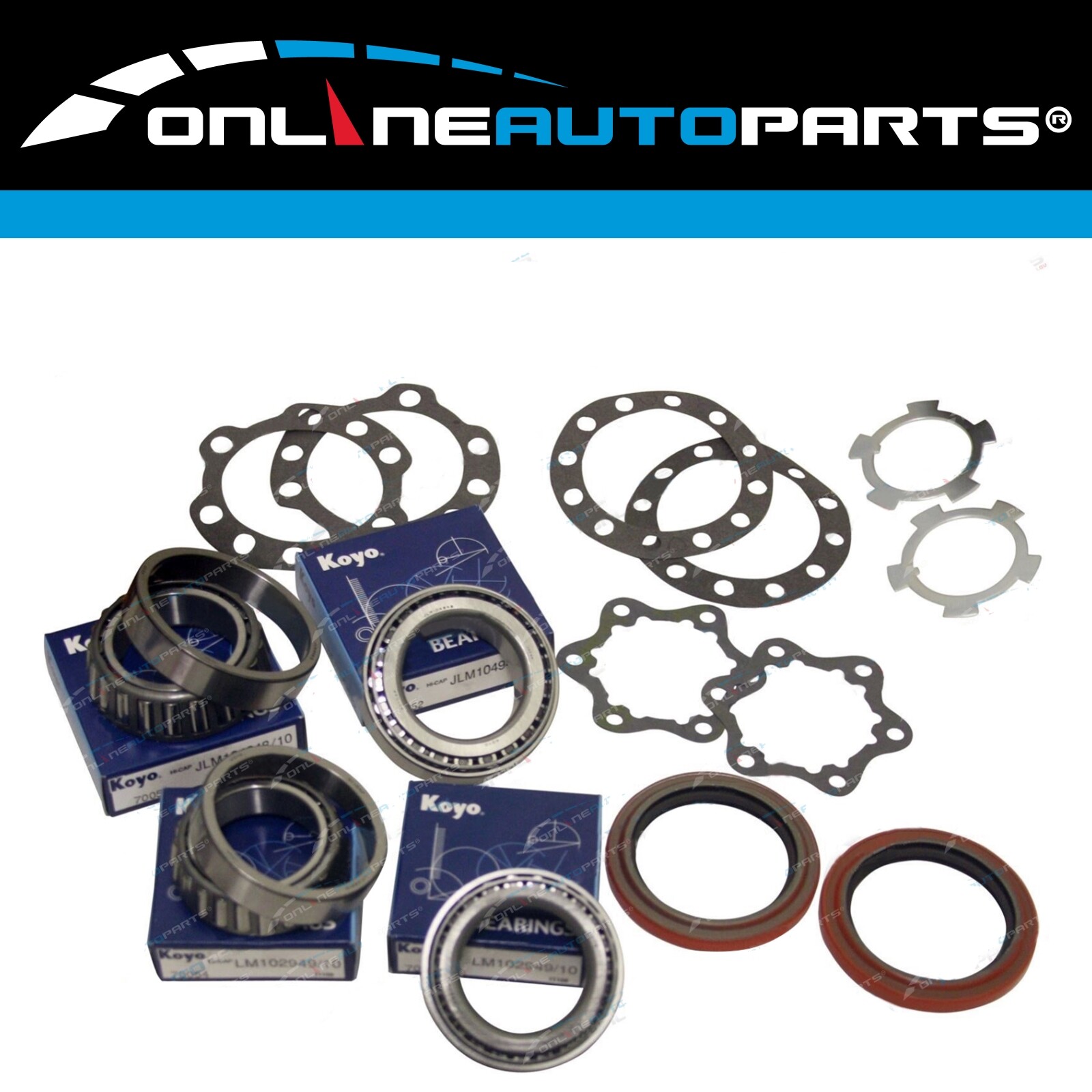 Swivel Hub & Wheel Bearing Kit For 1979-1984 Toyota Land Cruiser (BJ40, FJ40, HJ45, Etc.)
