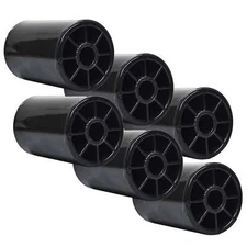 6PK Lawn Mower Tractor Anti Scalp Deck Roller Wheel for Simplicity 1668513SM 