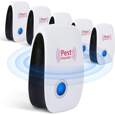 Ultrasonic Repellent Electronic Control Pest Rat Cat Mice Rodent Repeller