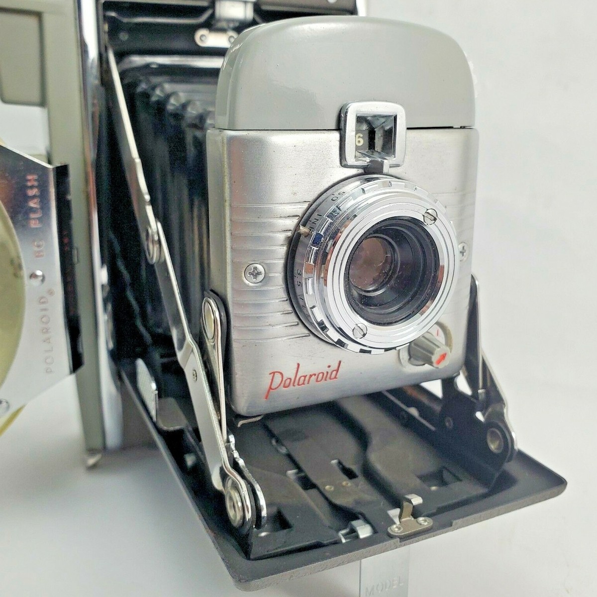 ポラロイドランドカメラ MODEL.80 ハラインダー　蛇腹カメラ Vintage Polaroid Land Camera Model 80 HiLander w/Flash 2 Rolls