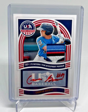 2024 Panini Stars & Stripes CANNON GOLDIN RC 4 Color Jersey Patch AUTO RPA 05/25
