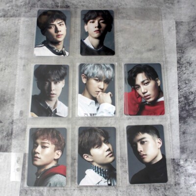 FULL SET x8 EXO Photocard Japan 1st press Limited Countdown Suho D.O. Chanyeol