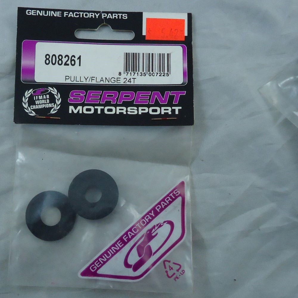 Serpent Racing 835 4WD 24T Middle Shaft Pulley/Flange SER808261