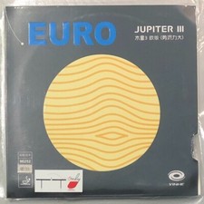 Yinhe Table Tennis Rubber Jupiter III Euro Max Tense Black