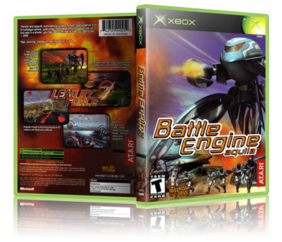 Battle Engine: Aquila - Replacement Xbox Cover and Case. NO GAME!!