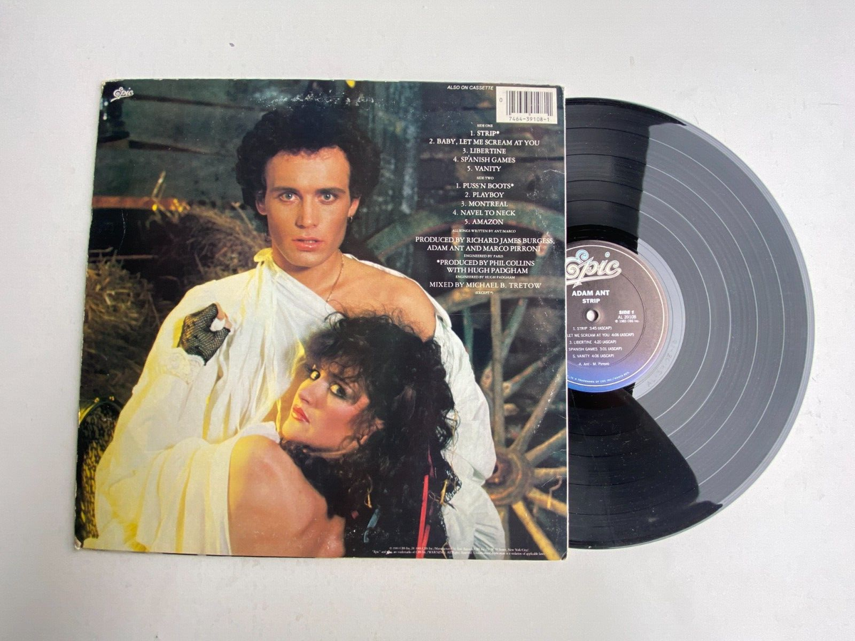 アダム・アント　ストリップ　Adam Ant　Strip　LP　レコード　国内盤 Adam Ant – Strip – Cassette (Album), 1983 [r4791829] | Discogs
