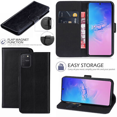 Hülle für Samsung Galaxy Note 20 10 9 8 3 2 Leder Wallet Flip Handy Ständer Cover