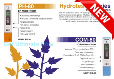 HM Digital COM-80 + PH-80 COMBO - PH/TDS/EC/PPM Meter