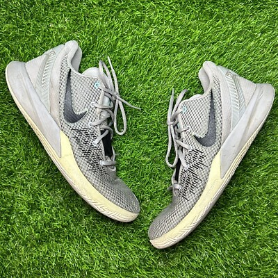 MEN NIKE KYRE IRVING Flytrap 2 Tennis Size 10 Gray/Green Colors A04436 003 Rare