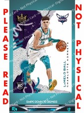 Panini DUNK App DIGITAL Card Lamelo Ball Hornets Rookie Charlotte Court Kings