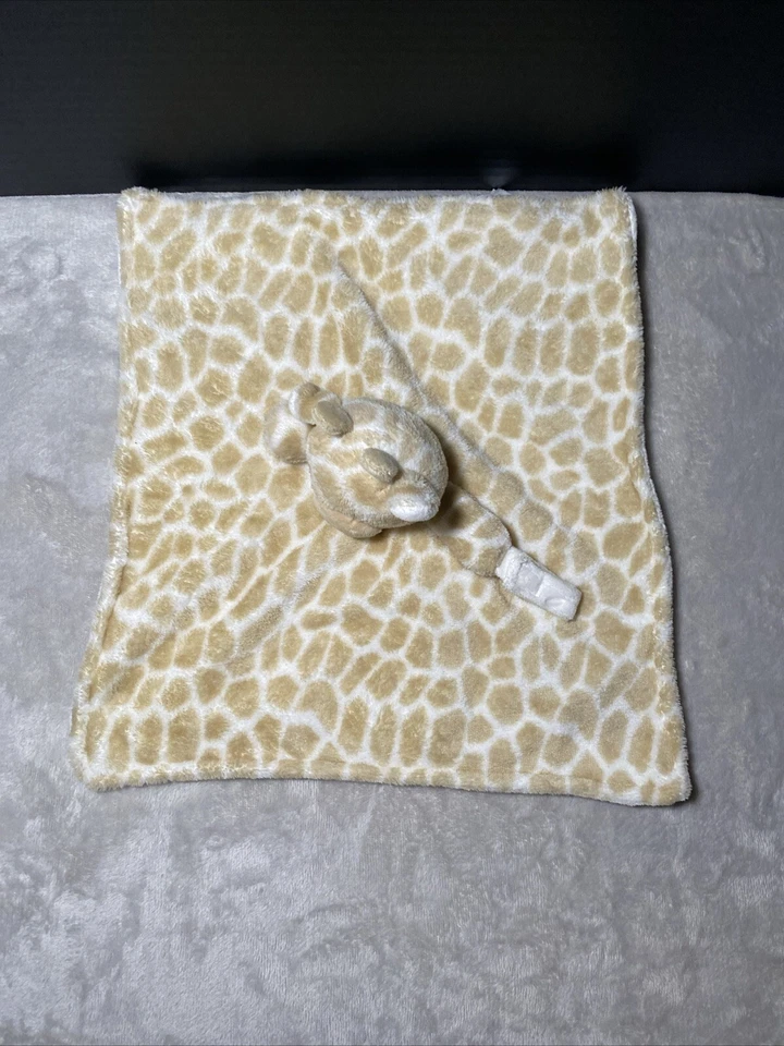 Cobertor de segurança de pelúcia Carter's Lovey girafa suporte de chupeta brinquedo gênero neutro - Imagem 3 de 4