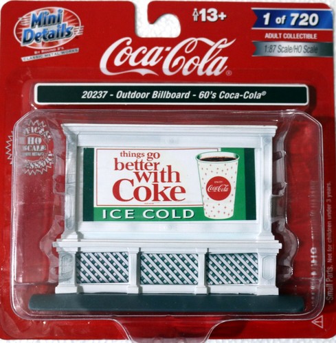 Cartelera Classic Metal Works HO Coca Cola (20237) | Zustand: New