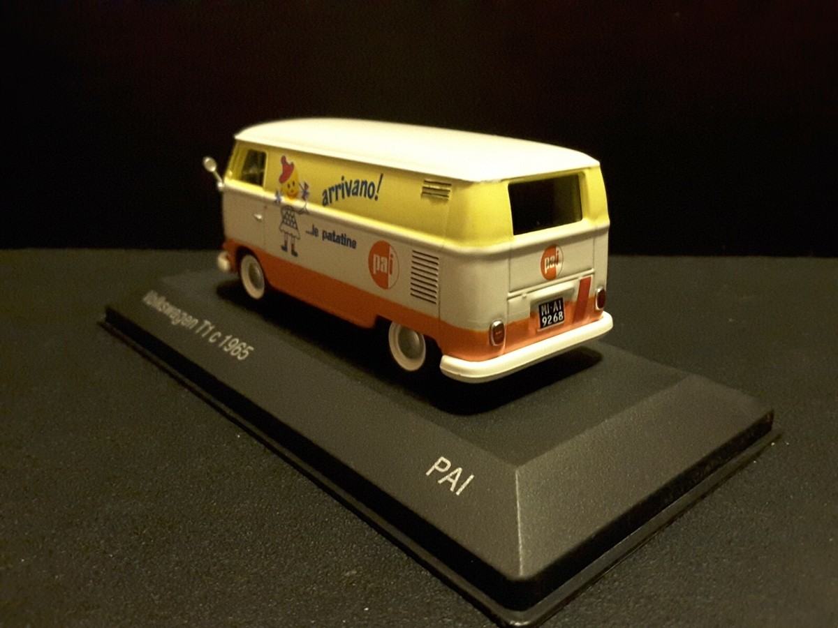 VW Type 2 (T1c) 1965 PAI Diecast German Van in scale 1/43 | eBay