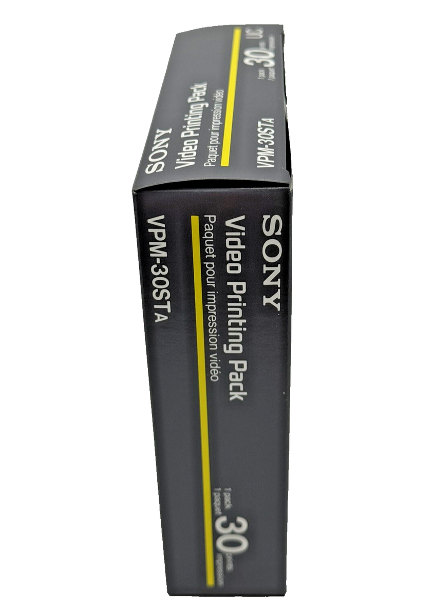 Sony Video Printing Pack VPM-30STA Paper and Ink 30 Prints Japan