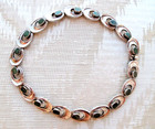 MIGUEL MELENDEZ GRREN STONE/STERLING MODERNIST PARURE, Vintage Taxco — photo 4