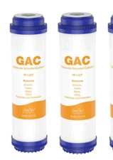 SimPure 10 * 2.5 inch GAC Granular Activated Carbon Filter Element Repl QTY : 1