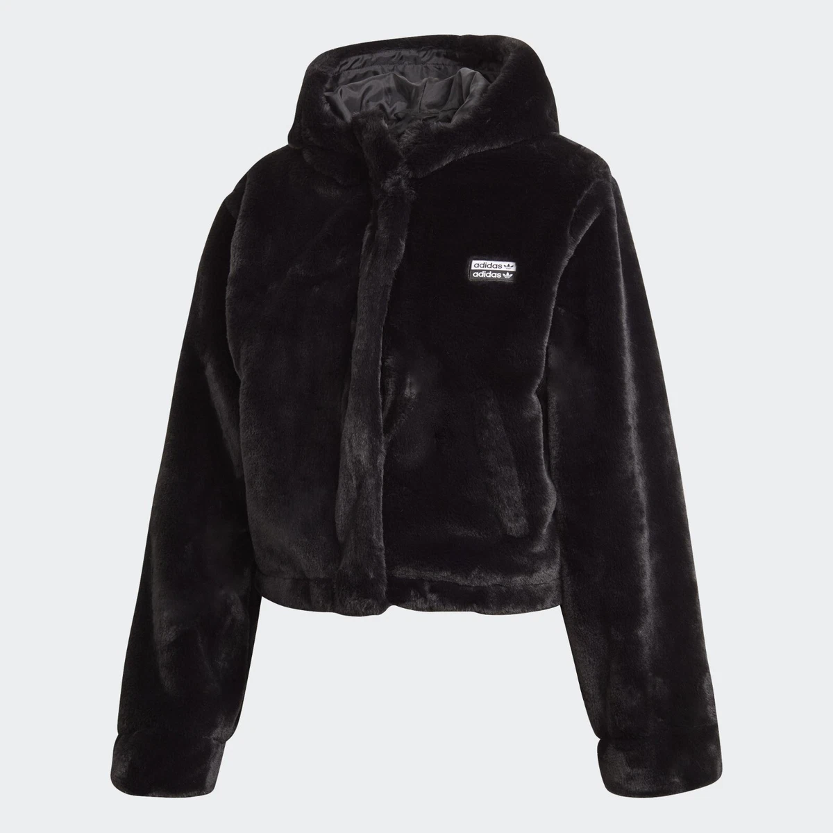 Adidas faux store fur coat