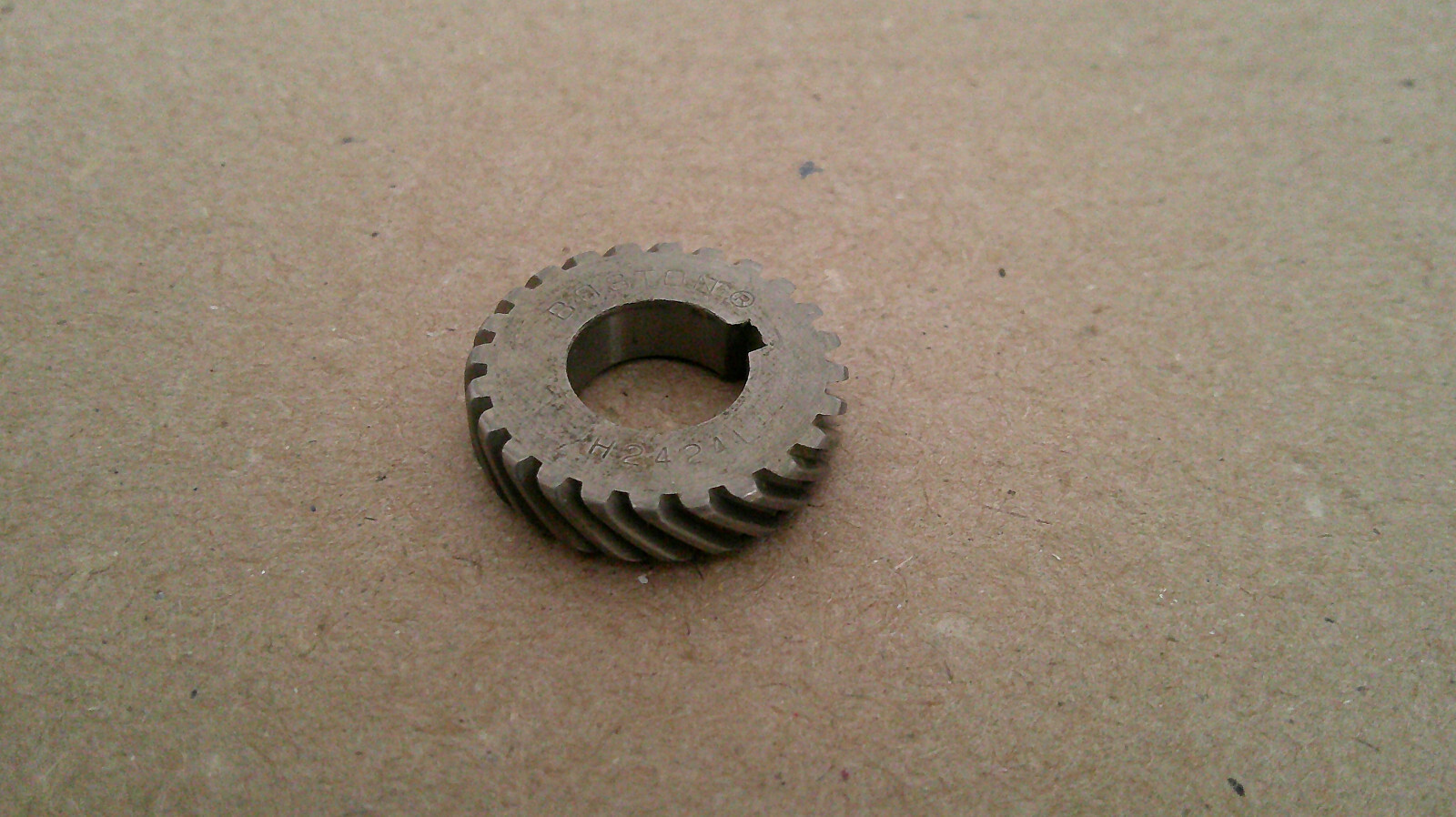 NEW BOSTON H2424L HELICAL GEAR, 24T, 24DP, 1/2" BORE, KYWY, L.H.