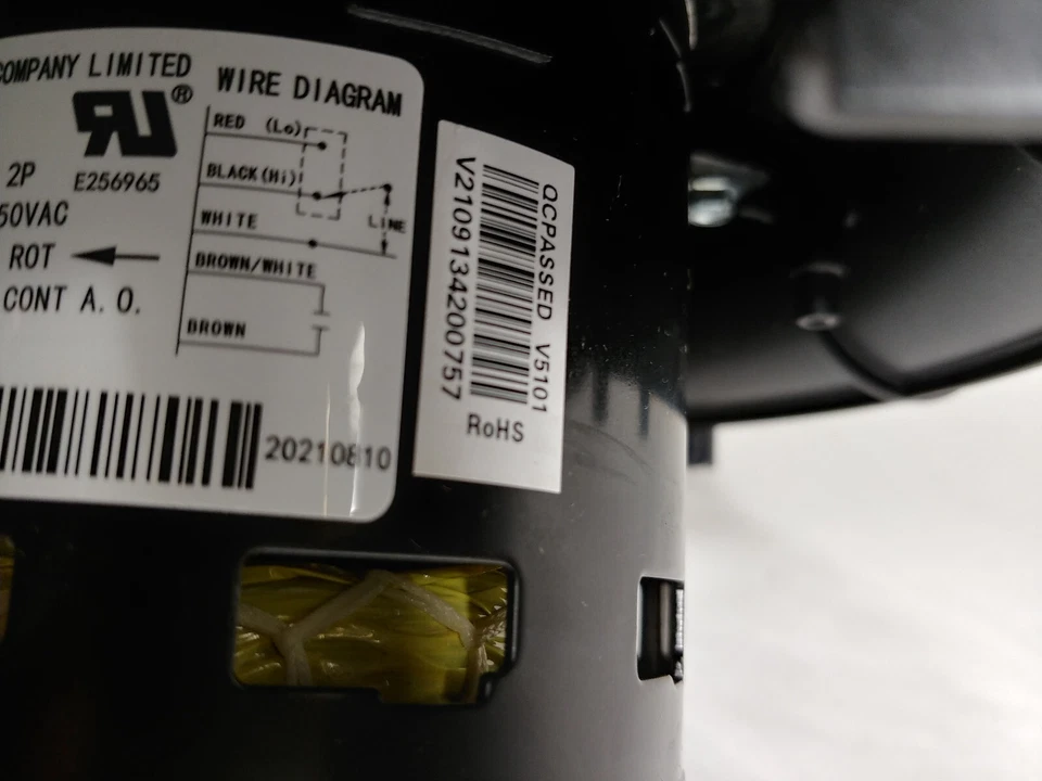 Broad Ocean Inducer Motor New-Old Stock 337938-784 - Image 4 of 4