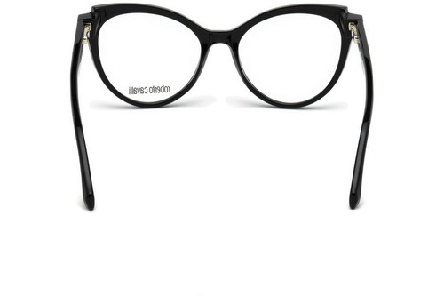 Roberto Cavalli Lucca RC5064 001 Black Cat Eye Eyeglasses Frame 52-17-140 5064 - Picture 4 of 4