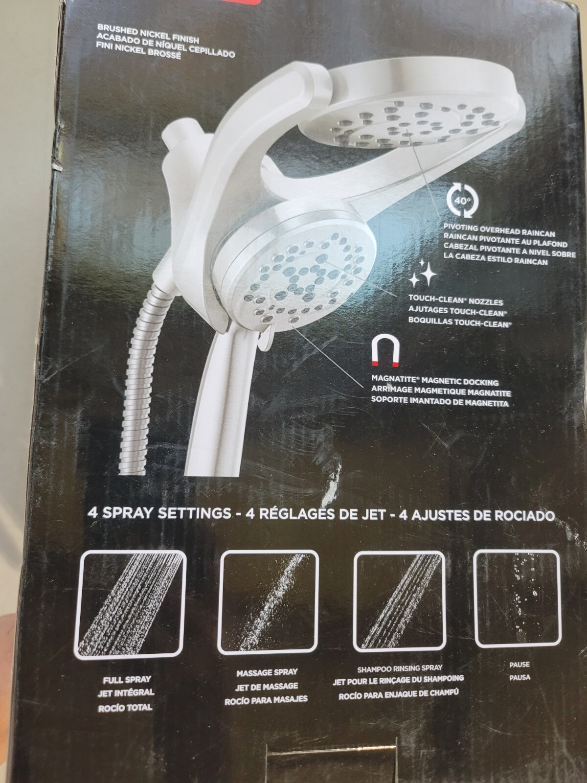Delta 75699SN HydroRain Two-in-One 6