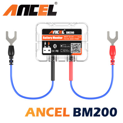 ANCEL BM200 Batterie Tester 12V Wireless Bluetooth 2. 0 Autobatterie Android iOS