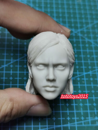 1:6 1:12 1:18 Ellie The Last of Us Girl Head Sculpt For 12" Female Action Figure - Picture 1 of 7